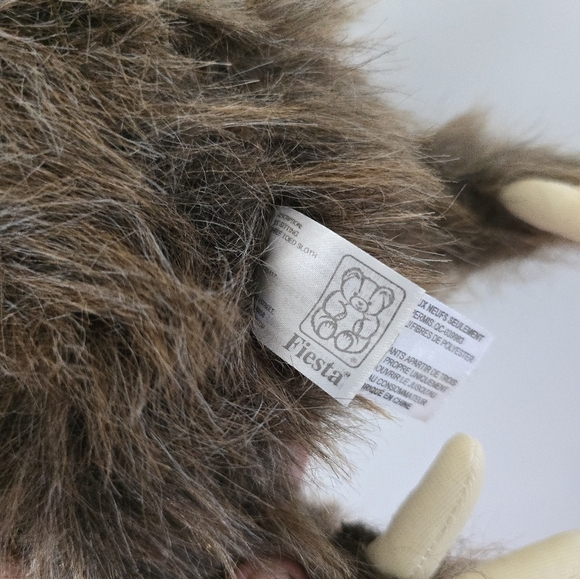 Fiesta Toys Three Toed Sitting Sloth 9” Plush Toy Stuffed Animal - Picture 7 of 9